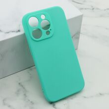 Zastitna futrola Soft Silicone - iPhone 15 Pro (6.1) mint (MS).