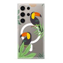 Zastitna futrola silikonska print MagSafe - Samsung S928 Galaxy S24 Ultra 5G jungle (MS).