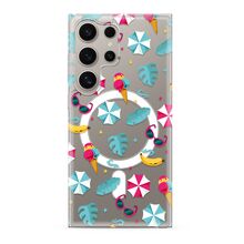 Zastitna futrola silikonska print MagSafe - Samsung S928 Galaxy S24 Ultra 5G beach (MS).