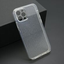 Zastitna futrola SPARKLING - iPhone 12 Pro providna (MS).