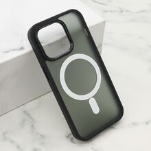 Zastitna futrola SILKY MAGSAFE - iPhone 14 Pro (6.1) crna (MS).