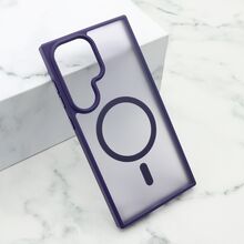 Zastitna futrola SILKY MAGSAFE mat - Samsung S928 Galaxy S24 Ultra 5G ljubicasta (MS).