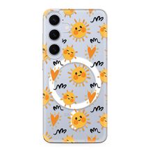 Zastitna futrola silikonska print MagSafe - Samsung S921 Galaxy S24 5G sun (MS).