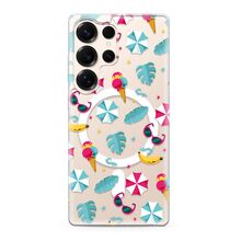 Zastitna futrola silikonska print MagSafe - Samsung S938 Galaxy S25 Ultra 5G beach (MS).