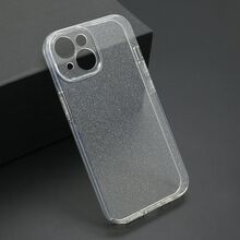 Zastitna futrola SPARKLING - iPhone 15 providna (MS).