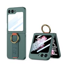 Zastitna futrola STRAP RING CASE - Samsung F741B/F761B Galaxy Z Flip 6 5G/Z Flip 7 FE 5G tamno zelena (GKK case) (MS).