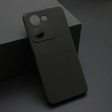 KOLOR silikonska futrola skin (ultra tanka) - Vivo Y78 crna (MS).