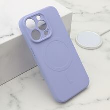 Zastitna futrola VELVET TOUCH MagSafe - iPhone 14 Pro (6.1) ljubicasta (MS).