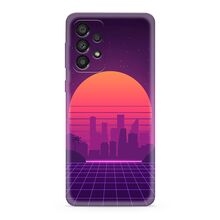 PRINT CLEAR silikonska futrola skin (ultra tanka) NEON WAVE - Samsung A336 Galaxy A33 5G NW04 (MS).