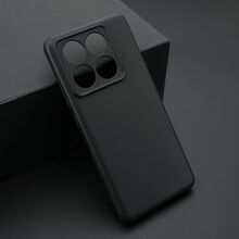 KOLOR silikonska futrola skin (ultra tanka) - Xiaomi 14T Pro crna (MS).