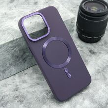 Zastitna futrola TRUE COLOR MAGSAFE - iPhone 15 Pro Max (6.7) ljubicasta (MS).