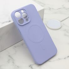 Zastitna futrola VELVET TOUCH MagSafe - iPhone 14 Pro Max (6.7) ljubicasta (MS).