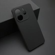 KOLOR silikonska futrola skin (ultra tanka) - Xiaomi Redmi Note 14 4G crna (MS).