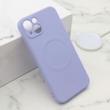 Zastitna futrola VELVET TOUCH MagSafe - iPhone 13 (6.1) ljubicasta (MS).