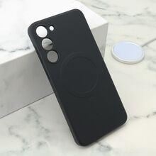 Zastitna futrola VELVET TOUCH MagSafe - Samsung S916B Galaxy S23 Plus crna (MS).