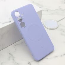 Zastitna futrola VELVET TOUCH MagSafe - Samsung S721B Galaxy S24 FE ljubicasta (MS).