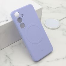 Zastitna futrola VELVET TOUCH MagSafe - Samsung S921 Galaxy S24 5G ljubicasta (MS).