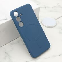 Zastitna futrola VELVET TOUCH MagSafe - Samsung S921 Galaxy S24 5G plava (MS).