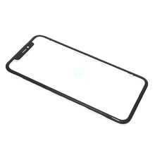 Staklo touchscreen-a - Iphone XR+ okvir crni (MS).