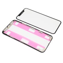 Staklo touchscreen-a - Iphone 11 Pro + okvir + OCA stiker crni (MS).