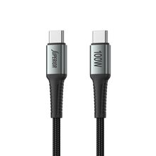 USB data kabl Superior SU-K103 pleteni Fast 100W 5A Type-C na Type-C 1m sivi (MS).