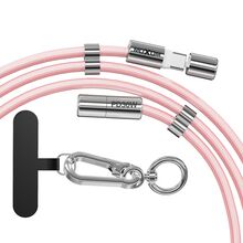 USB data kabl Moxom MX-CB313 Type-C to Lightning strap pink (MS).