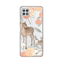 PRINT silikonska futrola skin (ultra tanka) - Samsung A226 Galaxy A22 5G Flower Deer.