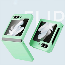 Zastitna futrola Elegant Fold - Samsung F741B/F761B Galaxy Z Flip 6/7 FE 5G svetlo zelena.