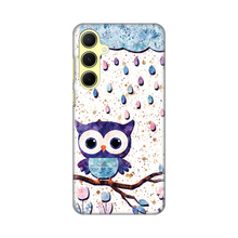 PRINT silikonska futrola skin (ultra tanka) - Samsung A556 Galaxy A55 5G Owl.