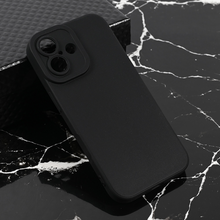 Teracell GIULIETTA silikonska futrola - iPhone 17 mat crna.