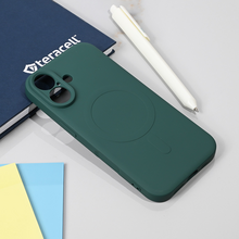Teracell GIULIETTA silikonska futrola Magsafe - iPhone 17 tamno zelena.