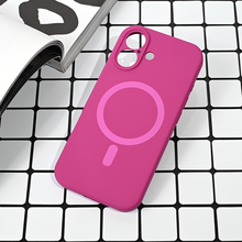 Zastitna futrola Magsafe Pure color - iPhone 17 tamno pink.