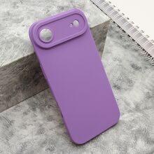 Zastitna silikonska futrola Pro Camera - iPhone 17 Air ljubicasta (MS).