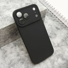 Zastitna silikonska futrola Pro Camera - iPhone 17 Pro Max (6.9) crna (MS).