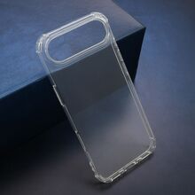 Zastitna silikonska futrola CRASHPROOF - iPhone 17 Air providna (MS).