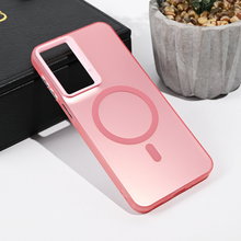 Zastitna futrola Magsafe providna - Samsung A175 Galaxy A17 roze.