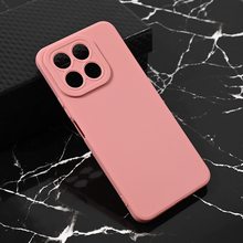 Teracell GIULIETTA silikonska futrola - Huawei Honor X6c mat tamno roze.