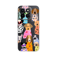 PRINT silikonska futrola - Huawei Honor X6c Fashion Dogs.