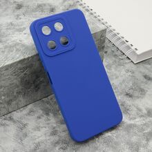 Zastitna silikonska futrola Pro Camera - Huawei Honor X5b tamno plava (MS).