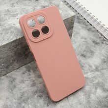 Zastitna silikonska futrola Pro Camera - Huawei Honor X6c roze (MS).