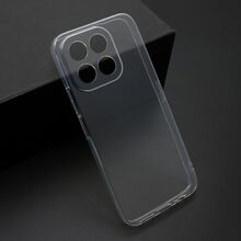 PROTECT silikonska futrola skin (ultra tanka) - Huawei Honor X6c providna (bela) (MS).