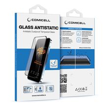 Tempered glass (zastitno staklo za ekran) ANTISTATIC - iPhone 17 Pro crna (MS).