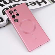 Zastitna futrola Magsafe Chrome - Samsung S928B Galaxy S24 Ultra roze.