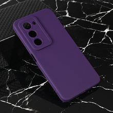 Teracell GIULIETTA silikonska futrola - Xiaomi Redmi 15 4G EU 171mm mat tamno ljubicasta.