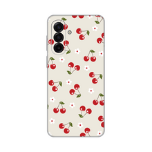 PRINT silikonska futrola - Samsung A175 Galaxy A17 Cherry and Flowers.