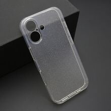 Zastitna futrola SPARKLING - iPhone 17 providna (MS).