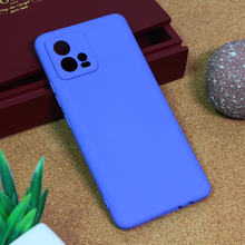 Teracell GIULIETTA silikonska futrola - Motorola Moto G72 mat ljubicasta.