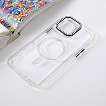 Zastitna futrola Magsafe Color Pop - iPhone 16 Pro Max 6.9 bela.