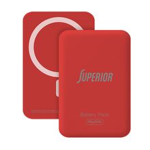 Back Up baterija (univerzalna) MagSafe Superior 15W 10000 mAh crveni (MS).