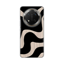 PRINT silikonska futrola skin (ultra tanka) - Huawei Honor Magic 7 lite crni Flow.